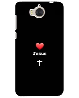 Чохол для Huawei Y5 2017 (MYA) з картинкою «Серце - Jesus» Чохол для Huawei Y5 2017 (MYA) з картинкою «Серце - Jesus»