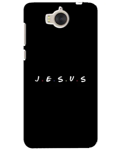 Чехол для Huawei Y5 2017 (MYA) с картинкой «Точки веры J.E.S.U.S.»