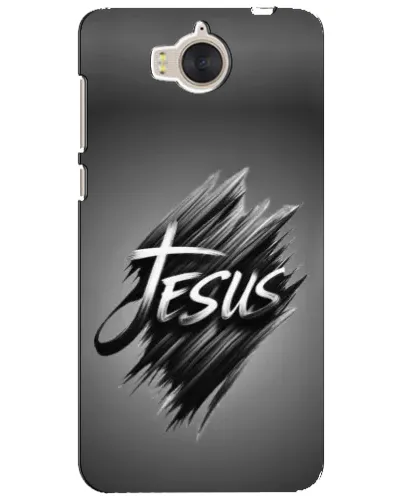 Чехол для Huawei Y5 2017 (MYA) с картинкой «Надпись Jesus Graffiti»