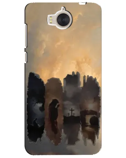 Чехол для Huawei Y5 2017 (MYA) с картинкой «Дорога к вере»