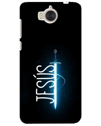 Чехол для Huawei Y5 2017 (MYA) с картинкой «Меч Духа Jesus»