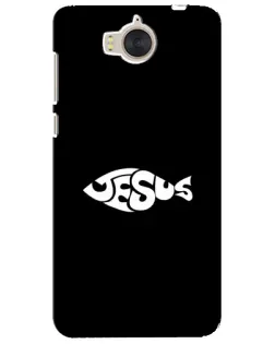 Чехол для Huawei Y5 2017 (MYA) с картинкой «Рыба Jesus» Чехол для Huawei Y5 2017 (MYA) с картинкой «Рыба Jesus»