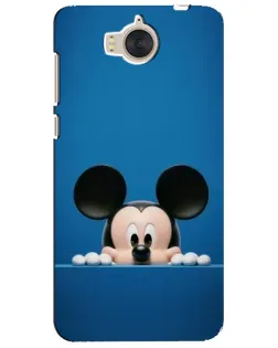 Чехол для Huawei Y5 2017 (MYA) с картинкой «Микки выглядывает»
