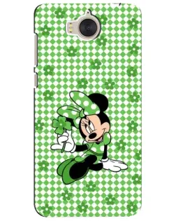 Чехол для Huawei Y5 2017 (MYA) с картинкой «Mickey в клетку»