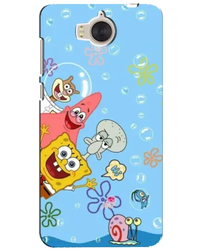 Чехол для Huawei Y5 2017 (MYA) с картинкой «Веселые пузырьки» Чехол для Huawei Y5 2017 (MYA) с картинкой «Веселые пузырьки»