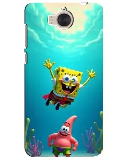 Чехол для Huawei Y5 2017 (MYA) с картинкой «Спанч Боб под водой» Чехол для Huawei Y5 2017 (MYA) с картинкой «Спанч Боб под водой»
