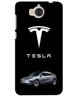 Чохол для Huawei Y5 2017 (MYA) з картинкою «Tesla Model Y»