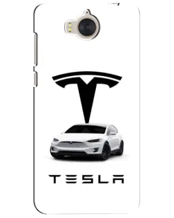 Чохол для Huawei Y5 2017 (MYA) з картинкою «Tesla White Style»