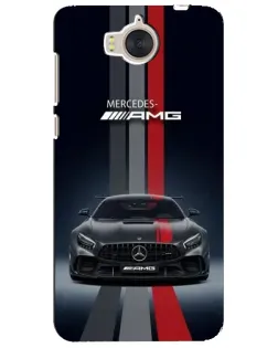 Чехол для Huawei Y5 2017 (MYA) с картинкой «Mercedes — белый карбон» Чехол для Huawei Y5 2017 (MYA) с картинкой «Mercedes — белый карбон»