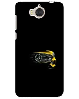 Чехол для Huawei Y5 2017 (MYA) с картинкой «Mercedes — ретро стиль»