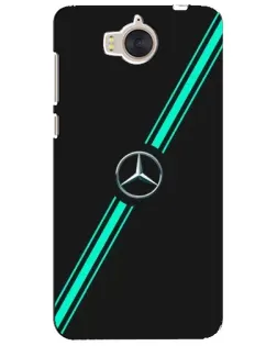 Чехол для Huawei Y5 2017 (MYA) с картинкой «Спортивные линии Mercedes»