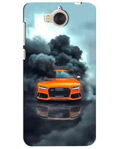 Чехол для Huawei Y5 2017 (MYA) с картинкой «Audi в облаках дыма» Чехол для Huawei Y5 2017 (MYA) с картинкой «Audi в облаках дыма»