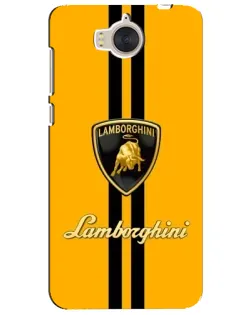 Чехол для Huawei Y5 2017 (MYA) с картинкой «Lamborghini Stripe желтый» Чехол для Huawei Y5 2017 (MYA) с картинкой «Lamborghini Stripe желтый»
