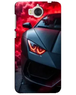Чехол для Huawei Y5 2017 (MYA) с картинкой «Lamborghini красное сияние» Чехол для Huawei Y5 2017 (MYA) с картинкой «Lamborghini красное сияние»