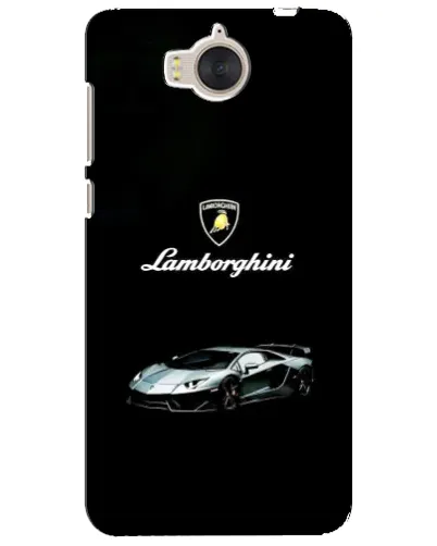 Чехол для Huawei Y5 2017 (MYA) с картинкой «Логотип Lamborghini классика»