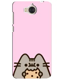 Чехол для Huawei Y5 2017 (MYA) с картинкой «Pusheen и печенье» Чехол для Huawei Y5 2017 (MYA) с картинкой «Pusheen и печенье»