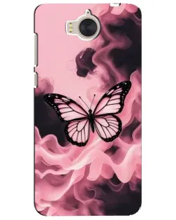 Чохол для Huawei Y5 2017 (MYA) з картинкою «Метелик у диму» Чохол для Huawei Y5 2017 (MYA) з картинкою «Метелик у диму»
