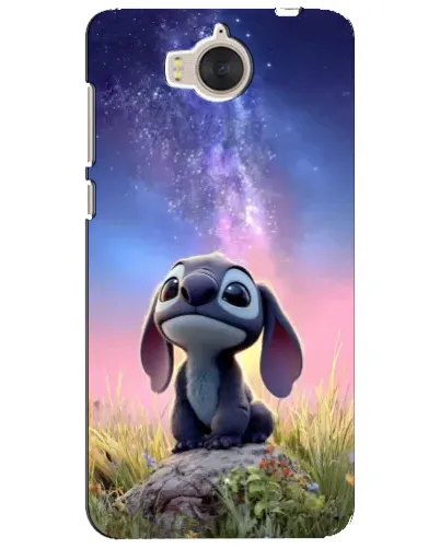 Чехол для Huawei Y5 2017 (MYA) с картинкой «Стич на рассвете»