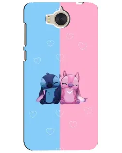Чохол для Huawei Y5 2017 (MYA) з картинкою «Stitch та Angel Love» Чохол для Huawei Y5 2017 (MYA) з картинкою «Stitch та Angel Love»