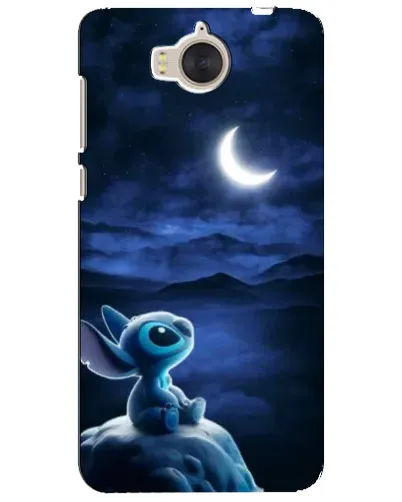 Чехол для Huawei Y5 2017 (MYA) с картинкой «Лунная ночь Стича»