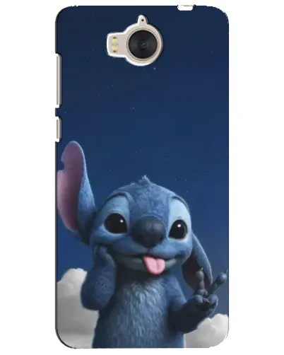 Чехол для Huawei Y5 2017 (MYA) с картинкой «Стич в облаках»