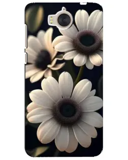Чохол для Huawei Y5 2017 (MYA) з картинкою «Білі маргаритки макро»