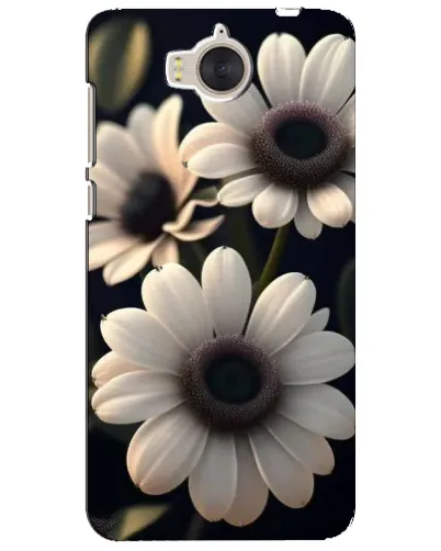 Чехол для Huawei Y5 2017 (MYA) с картинкой «Белые маргаритки макро» Чехол для Huawei Y5 2017 (MYA) с картинкой «Белые маргаритки макро»