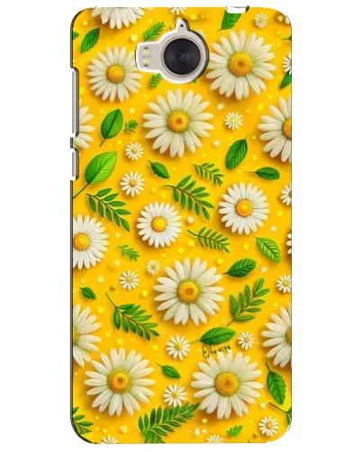 Чехол для Huawei Y5 2017 (MYA) с картинкой «Ромашковое солнце» Чехол для Huawei Y5 2017 (MYA) с картинкой «Ромашковое солнце»