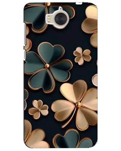 Чехол для Huawei Y5 2017 (MYA) с картинкой «Клевер в золоте» Чехол для Huawei Y5 2017 (MYA) с картинкой «Клевер в золоте»