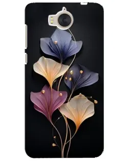 Чохол для Huawei Y5 2017 (MYA) з картинкою «Лілові квіти грації»