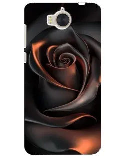 Чохол для Huawei Y5 2017 (MYA) з картинкою «Шовкова чорна троянда»