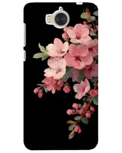 Чохол для Huawei Y5 2017 (MYA) з картинкою «Рожева гілка сакури»