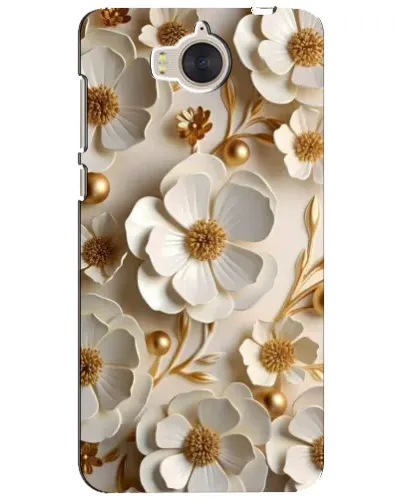 Чехол для Huawei Y5 2017 (MYA) с картинкой «Белие бумажние цвети» Чехол для Huawei Y5 2017 (MYA) с картинкой «Белие бумажние цвети»