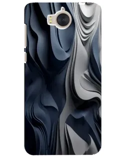 Чохол для Huawei Y5 2017 (MYA) з картинкою «Об'ємні сині складки» Чохол для Huawei Y5 2017 (MYA) з картинкою «Об'ємні сині складки»