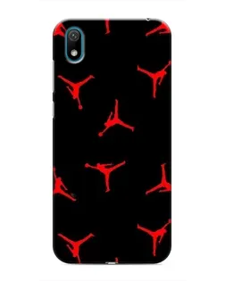 Чехол для Huawei Y5 2019 с картинкой «Jordan Red Pattern» Чехол для Huawei Y5 2019 с картинкой «Jordan Red Pattern»