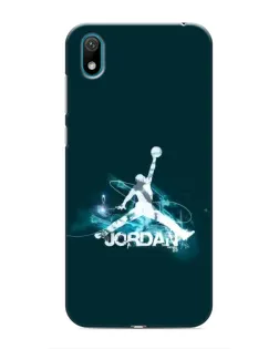 Чехол для Huawei Y5 2019 с картинкой «Jordan Blue Fire» Чехол для Huawei Y5 2019 с картинкой «Jordan Blue Fire»