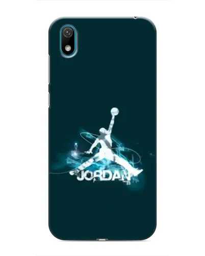 Чехол для Huawei Y5 2019 с картинкой «Jordan Blue Fire» Чехол для Huawei Y5 2019 с картинкой «Jordan Blue Fire»