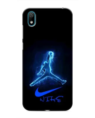 Чехол для Huawei Y5 2019 с картинкой «Jordan Neon Blue» Чехол для Huawei Y5 2019 с картинкой «Jordan Neon Blue»