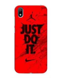 Чехол для Huawei Y5 2019 с картинкой «Nike Just Do It» Чехол для Huawei Y5 2019 с картинкой «Nike Just Do It»