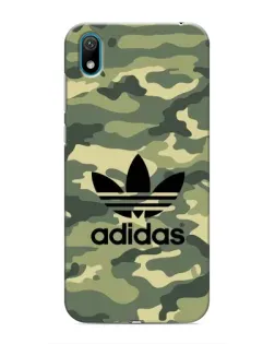 Чехол для Huawei Y5 2019 с картинкой «Милитари стиль Adidas»