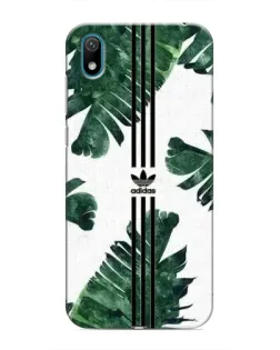 Чехол для Huawei Y5 2019 с картинкой «Пальмовые листья адидас»