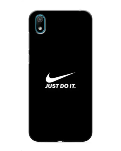 Чехол для Huawei Y5 2019 с картинкой «Минимализм от Nike»