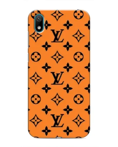 Чехол для Huawei Y5 2019 с картинкой «Оранжевый стиль LV»