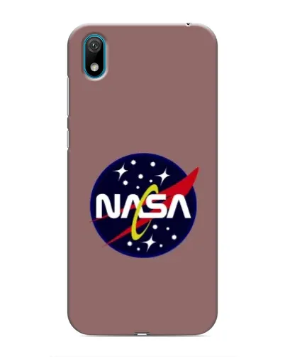 Чехол для Huawei Y5 2019 с картинкой «NASA — ретро космос»