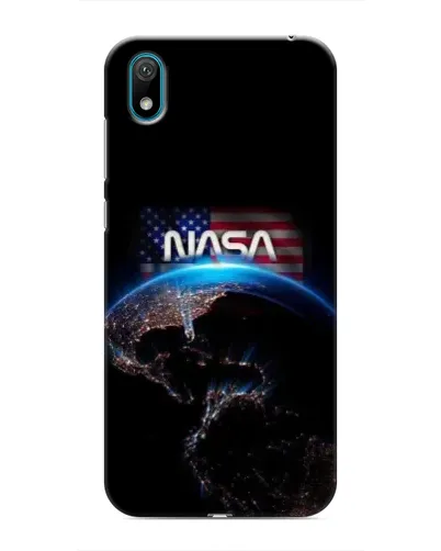 Чехол для Huawei Y5 2019 с картинкой «Земля из космоса NASA»