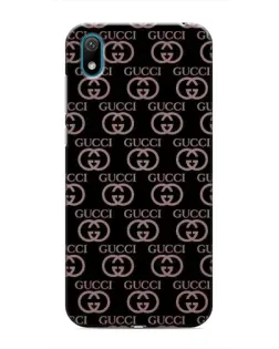 Чехол для Huawei Y5 2019 с картинкой «Классическая монограмма Gucci»