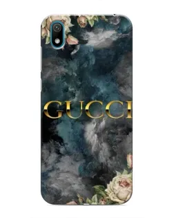 Чехол для Huawei Y5 2019 с картинкой «Абстрактные цветы Gucci»