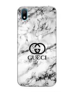 Чехол для Huawei Y5 2019 с картинкой «Gucci — мраморный шик»