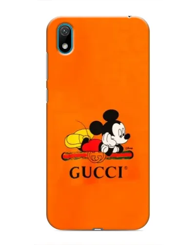 Чехол для Huawei Y5 2019 с картинкой «Микки Маус Gucci — оранж» Чехол для Huawei Y5 2019 с картинкой «Микки Маус Gucci — оранж»