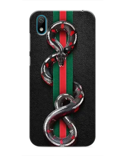 Чехол для Huawei Y5 2019 с картинкой «Gucci — змея на полосе» Чехол для Huawei Y5 2019 с картинкой «Gucci — змея на полосе»
